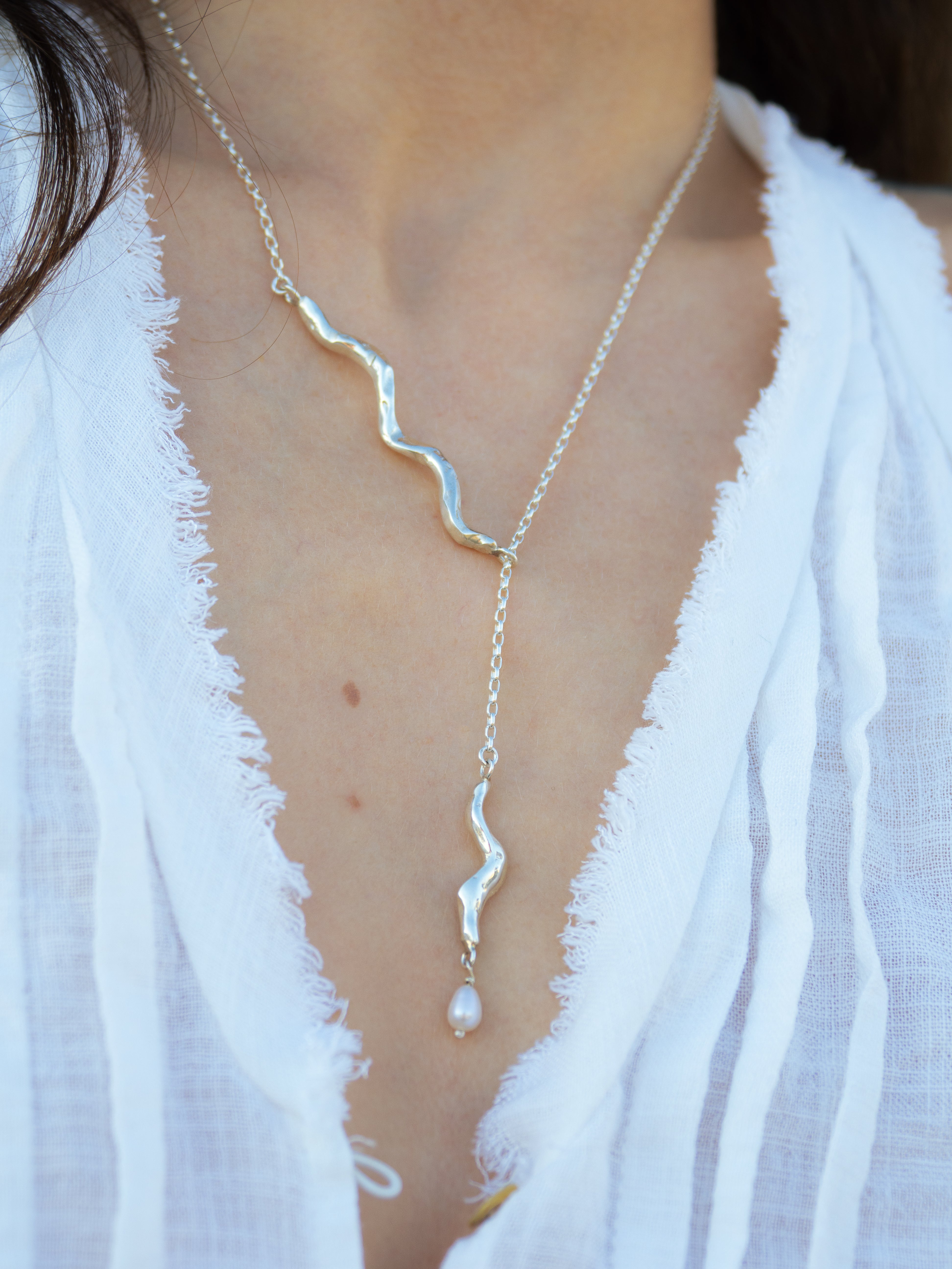 Cascade | Lariat Necklace