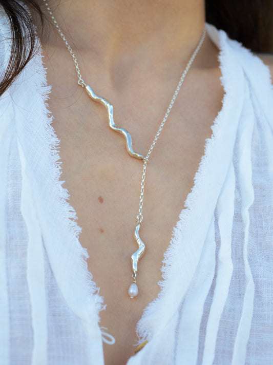 Cascade | Lariat Necklace