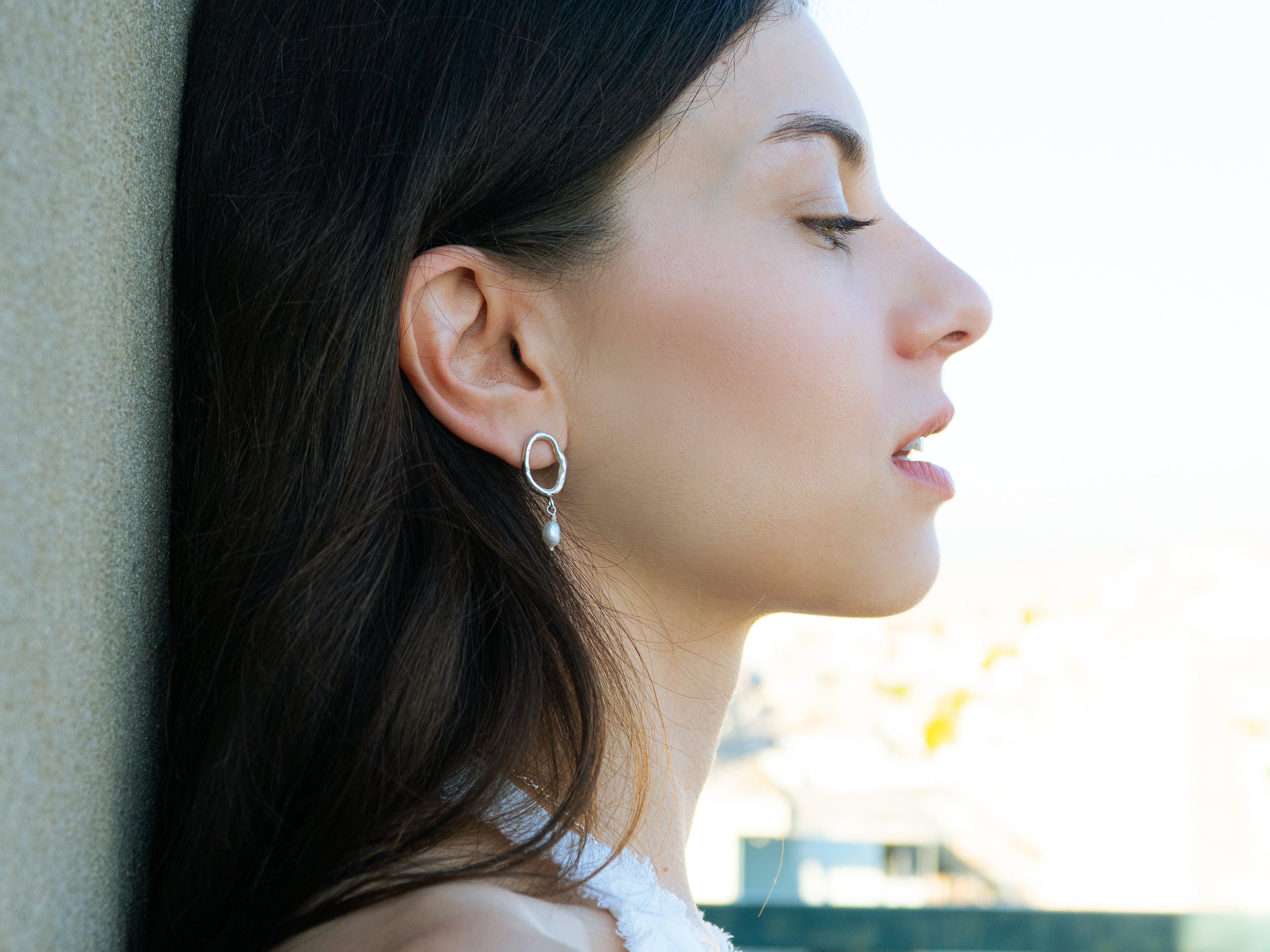 Dew | Pearl Drop Earrings