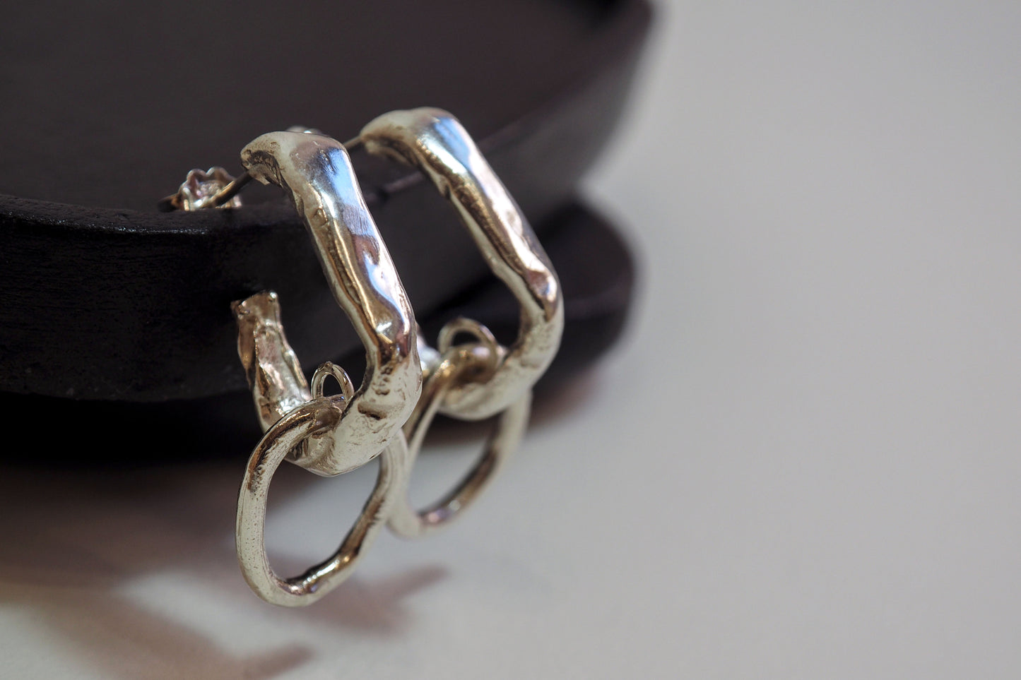 Echo Loop | Kinetic Hoop Earrings