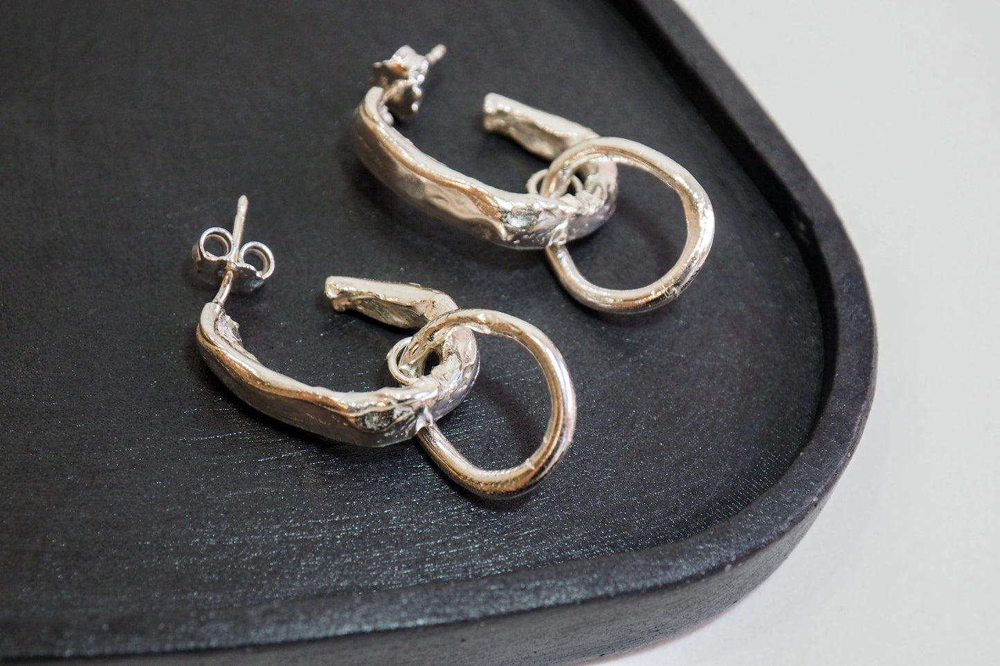 Echo Loop | Kinetic Hoop Earrings