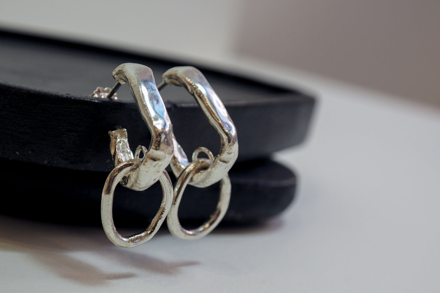 Echo Loop | Kinetic Hoop Earrings
