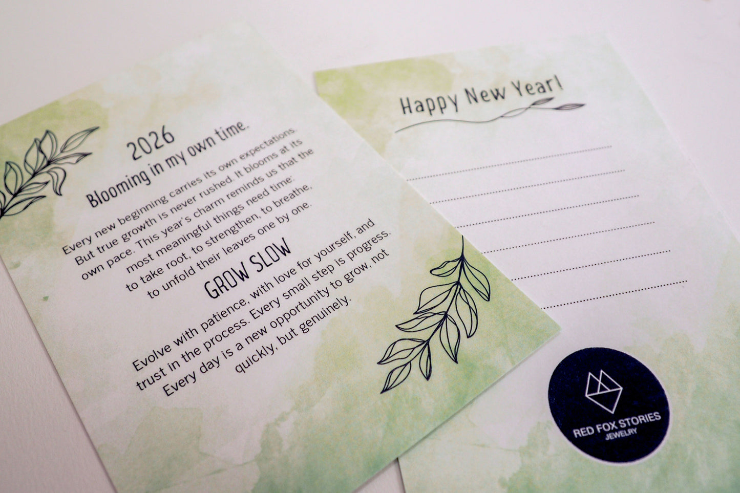 Grow Slow | Lucky Charm 2026 Necklace