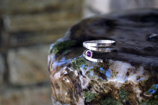 Kaia | Ring with Amethyst