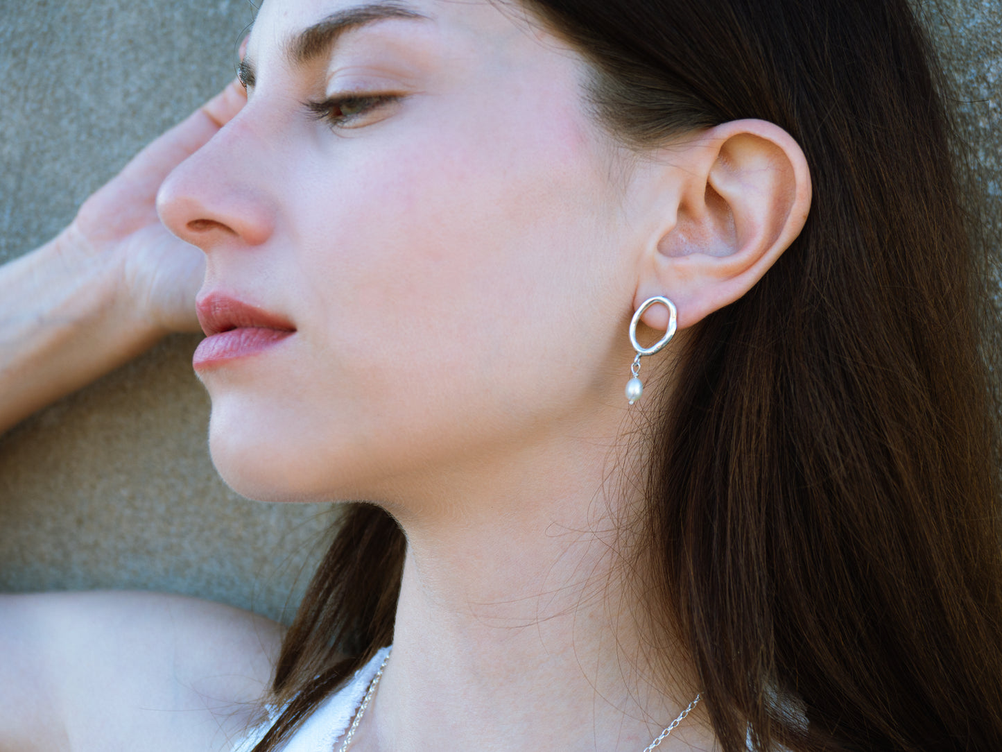 Dew | Pearl Drop Earrings