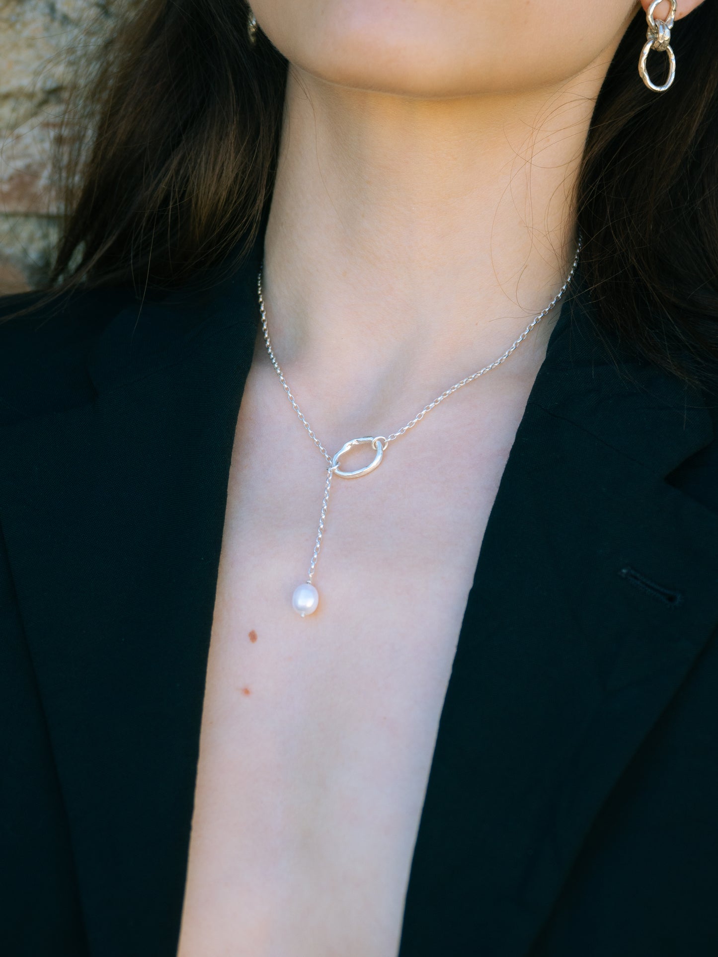 Dew | Pearl Drop Necklace