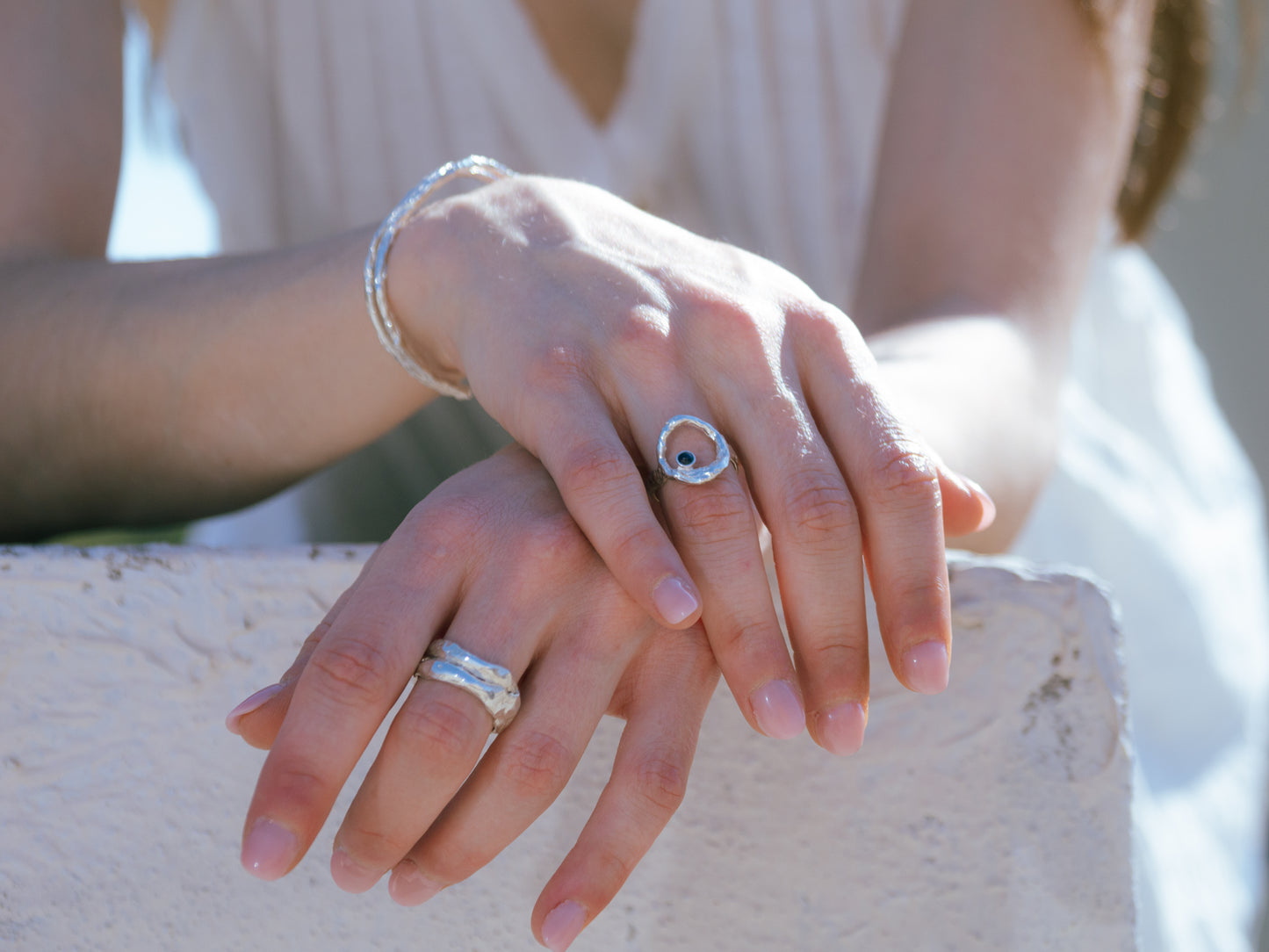 Caldera | Ring with Iolite
