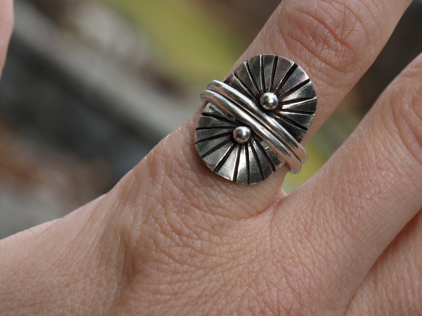 As Above So Below | Hand engraved Ring