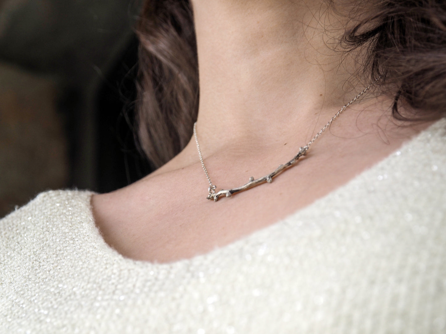 Twig Necklace