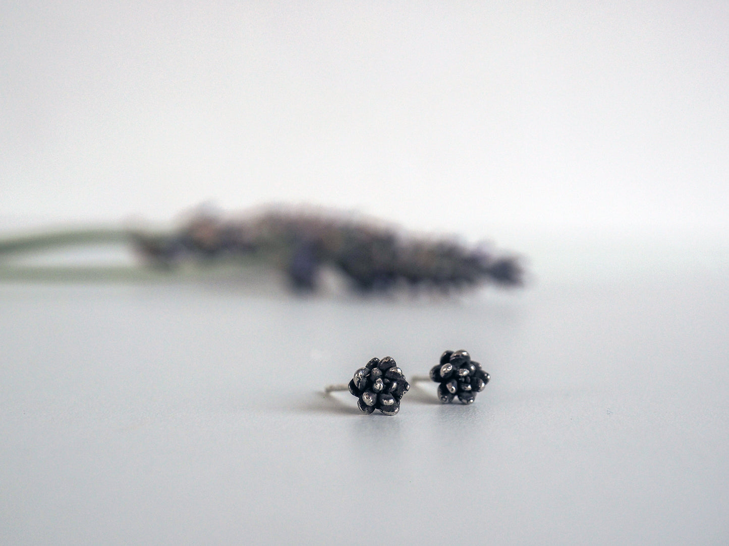 Small Succulents Stud Earrings