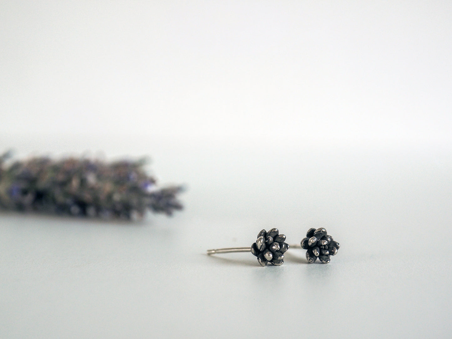 Small Succulents Stud Earrings