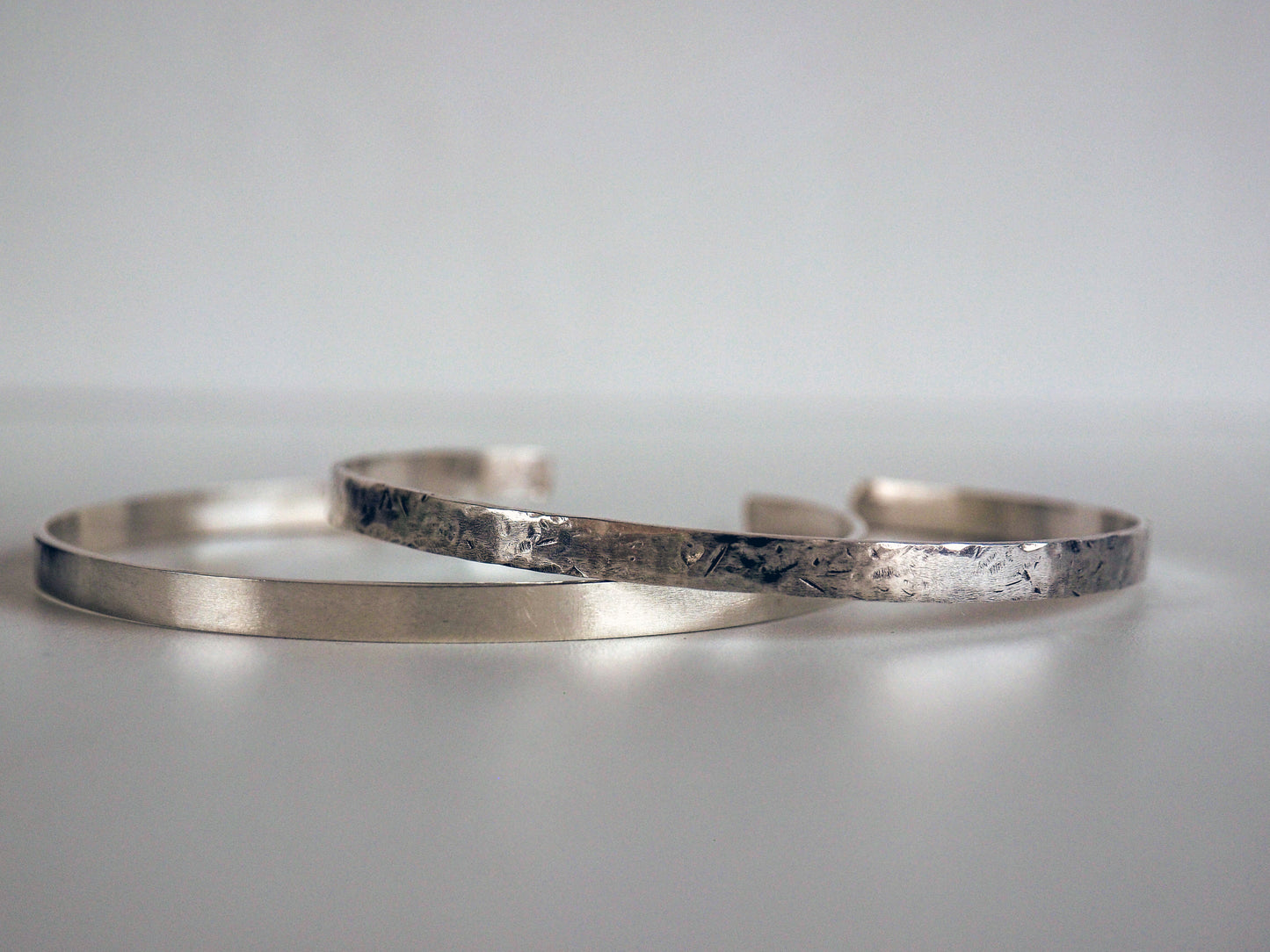 Silver Cuff Bracelets