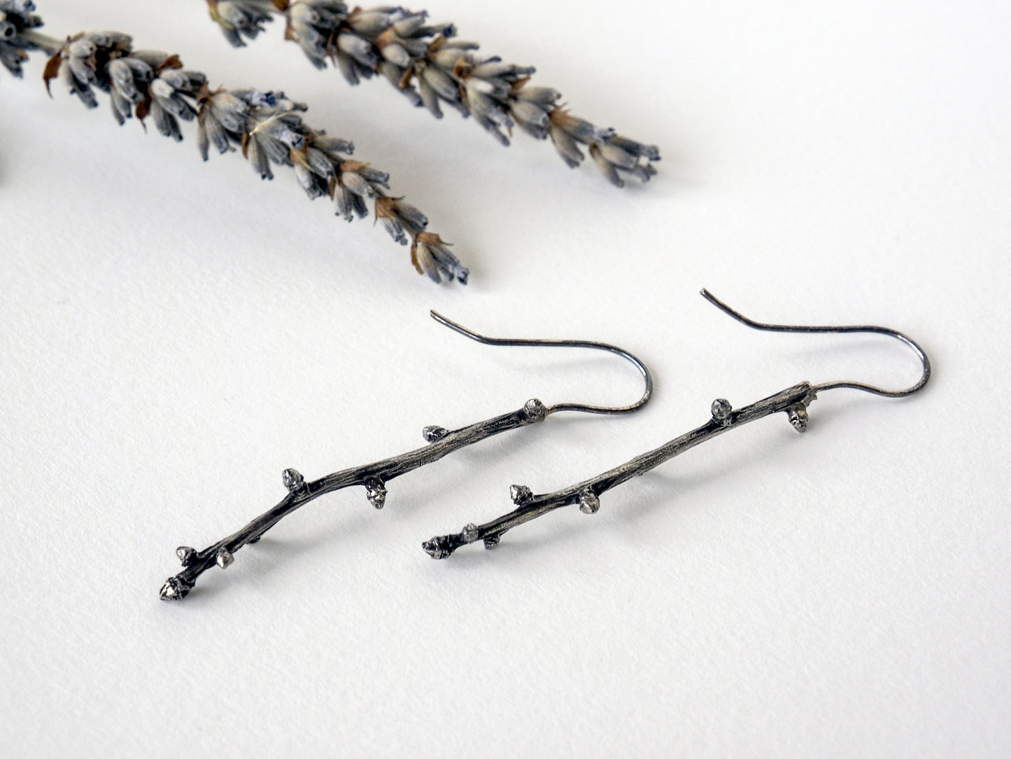 Twig Long Earrings