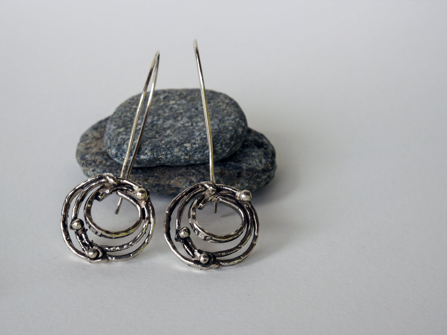 Orbital | Abstract Long Earrings