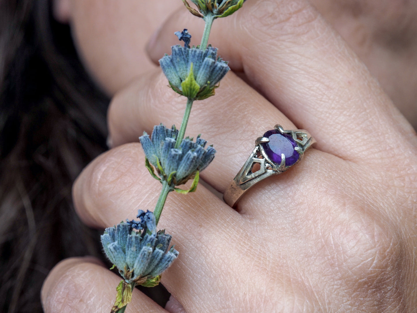 Onora | Amethyst Ring