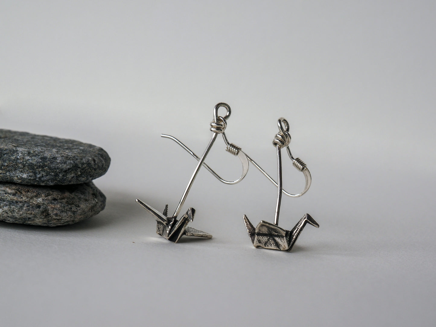 Origami | Sterling Silver Earrings