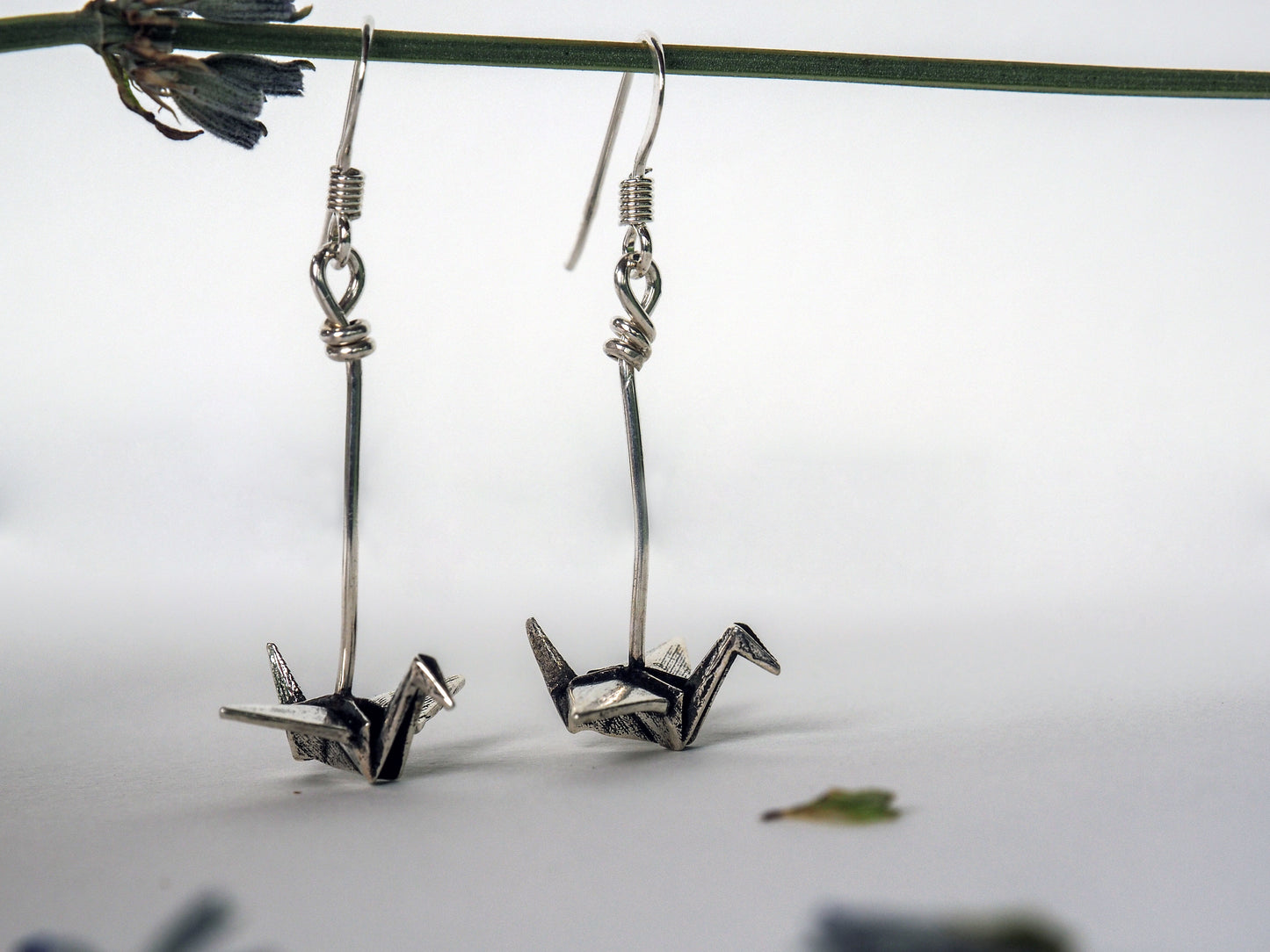 Origami | Sterling Silver Earrings