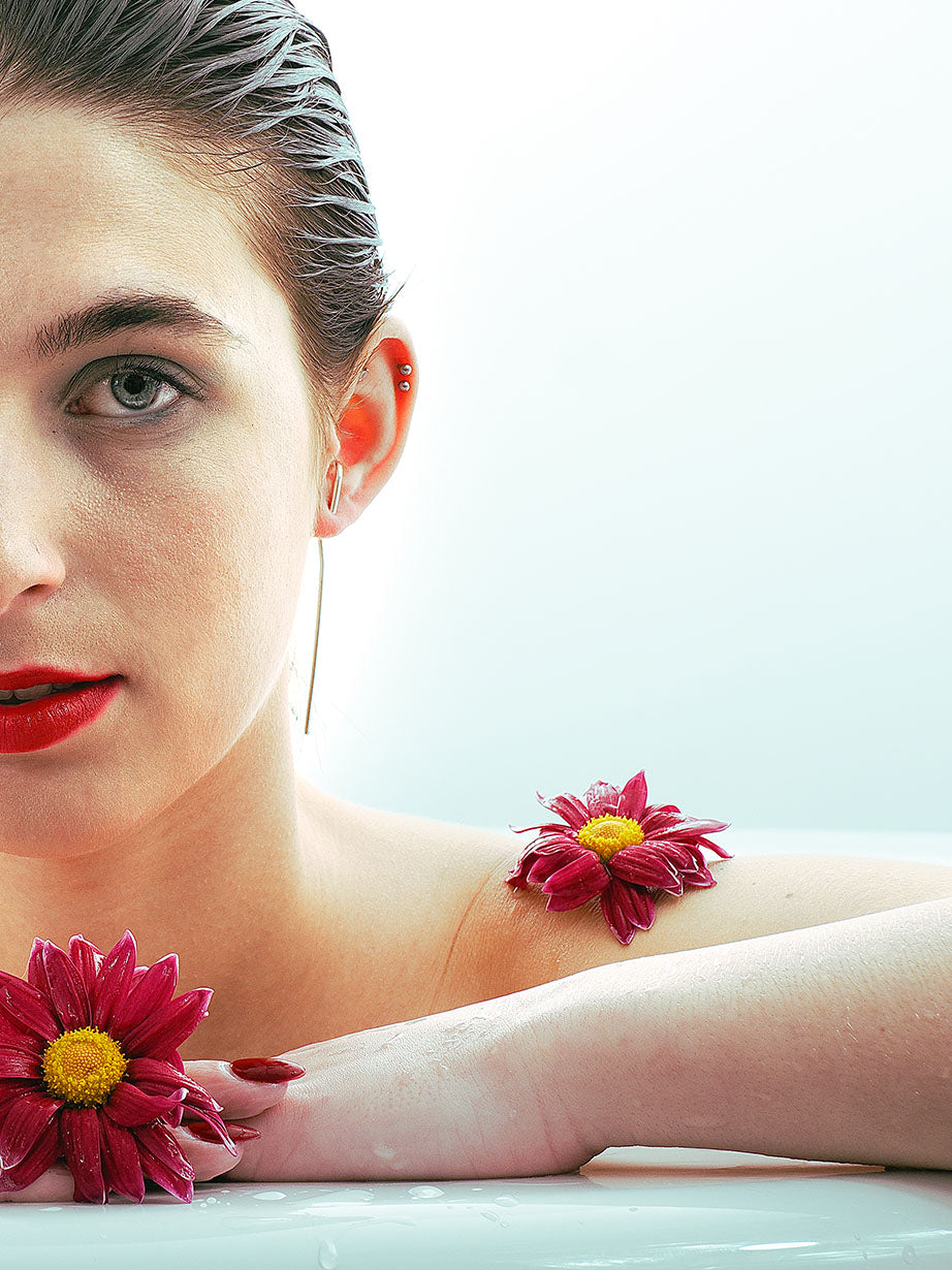 Invisible Thread | Illusion Earrings