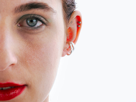 Twin Embrace | Ear Cuff