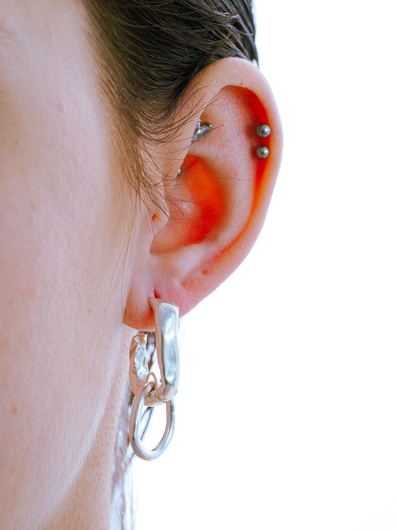 Echo Loop | Kinetic Hoop Earrings