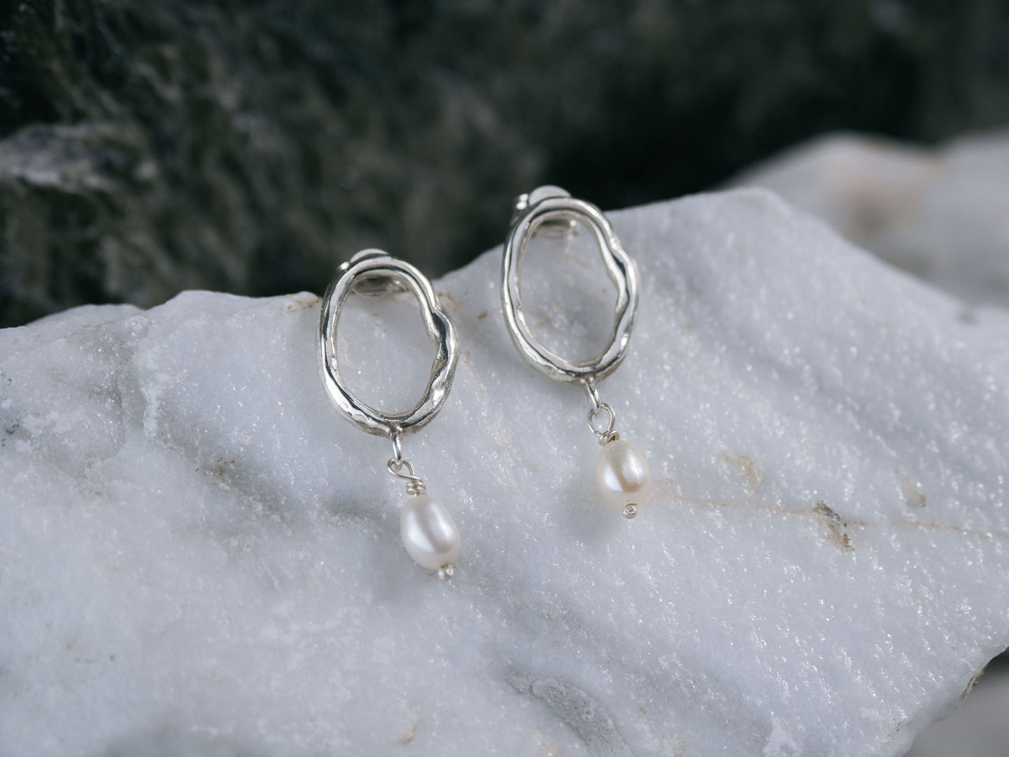 Dew | Pearl Drop Earrings