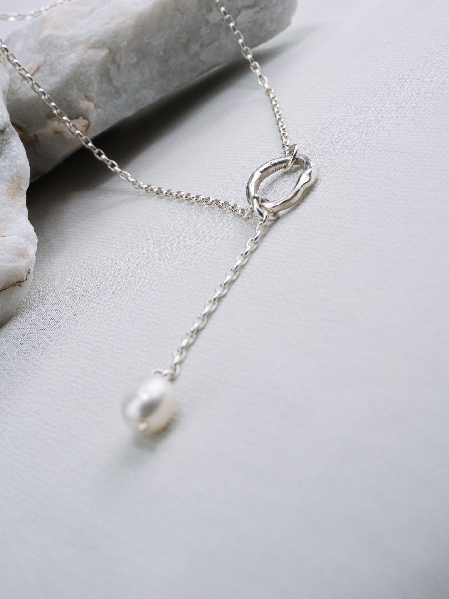 Dew | Pearl Drop Necklace