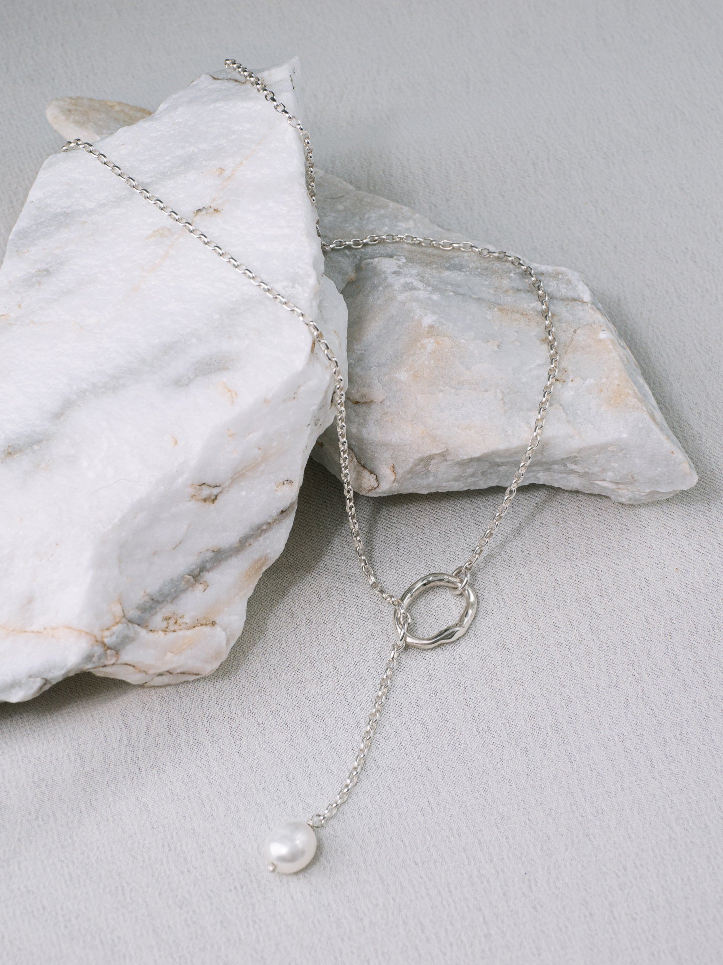 Dew | Pearl Drop Necklace