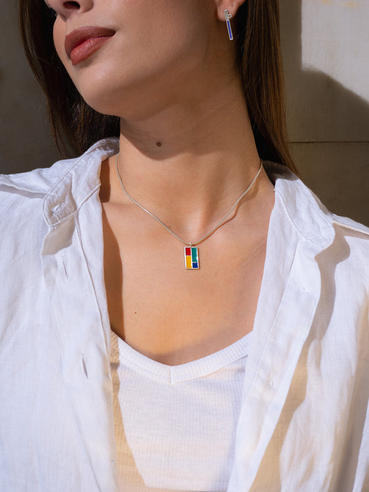 Chromatic Grid  | Pendant