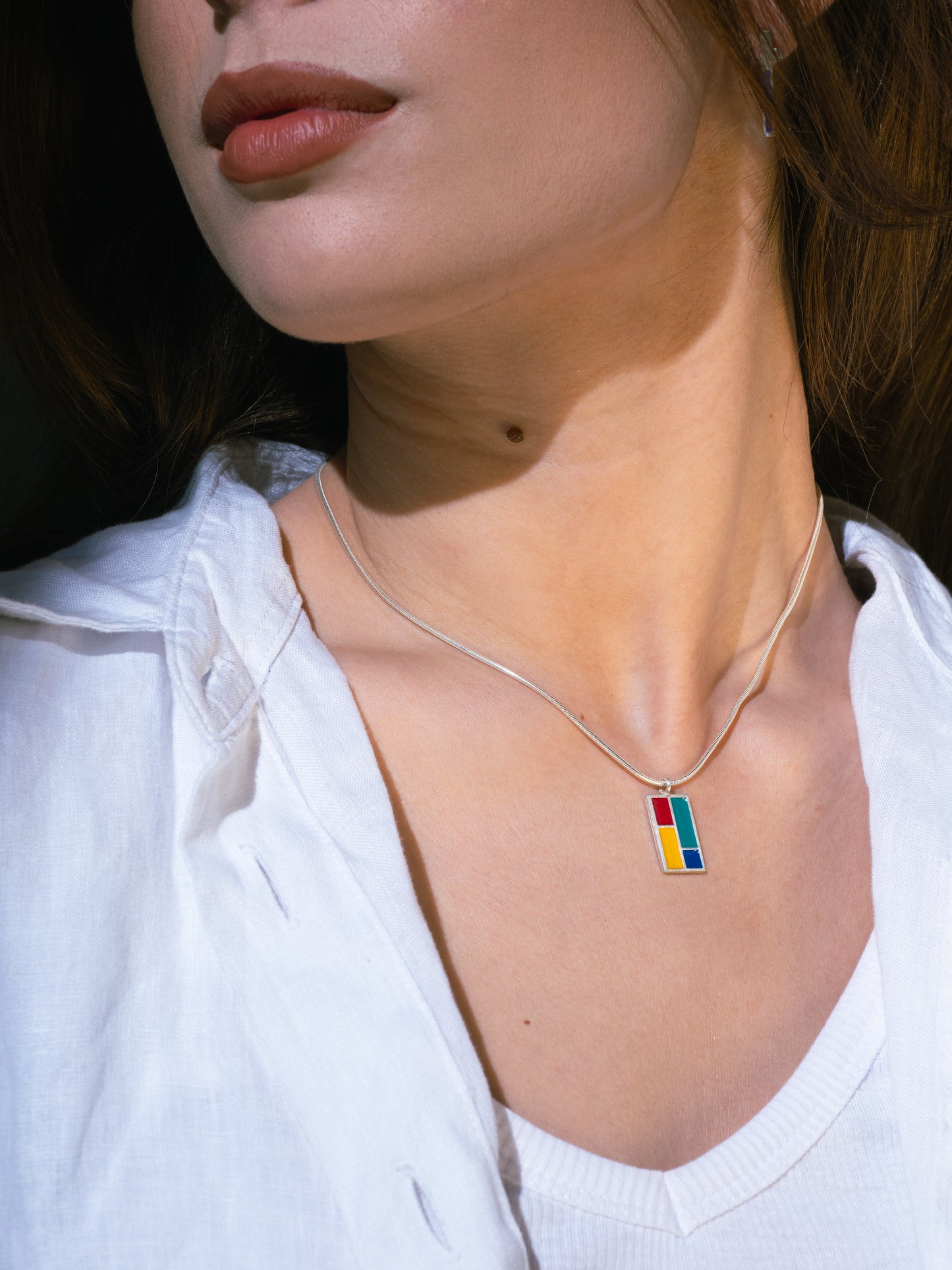 Chromatic Grid  | Pendant