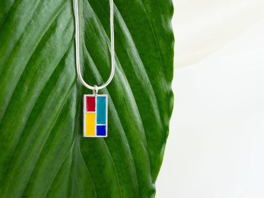 Chromatic Grid  | Pendant