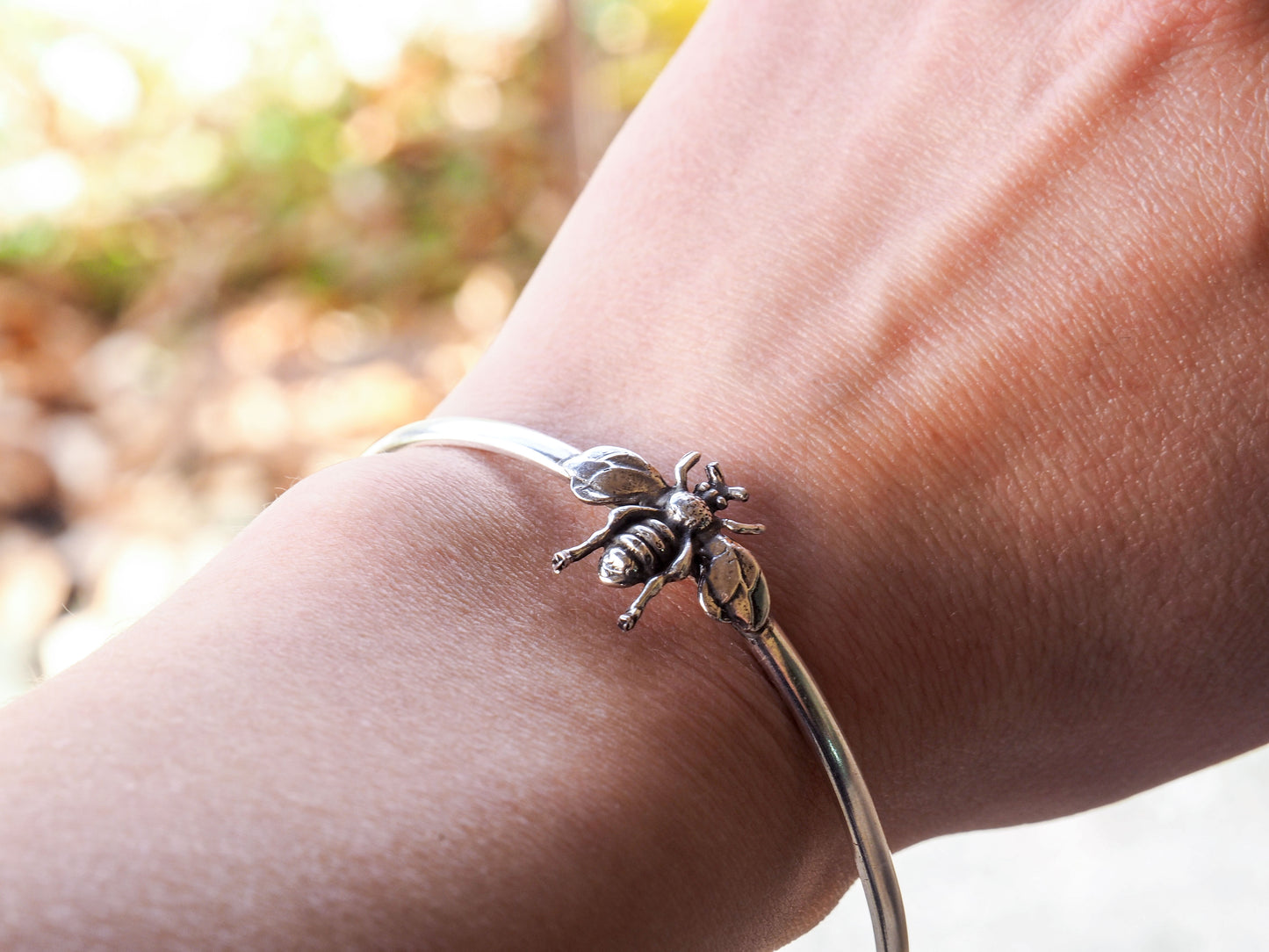 Bumble Bee | Sterling Silver Bracelet