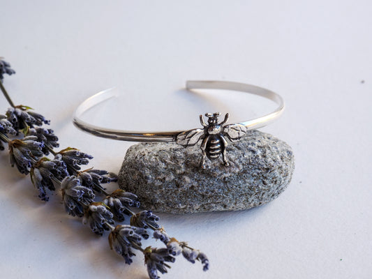 Bumble Bee | Sterling Silver Bracelet