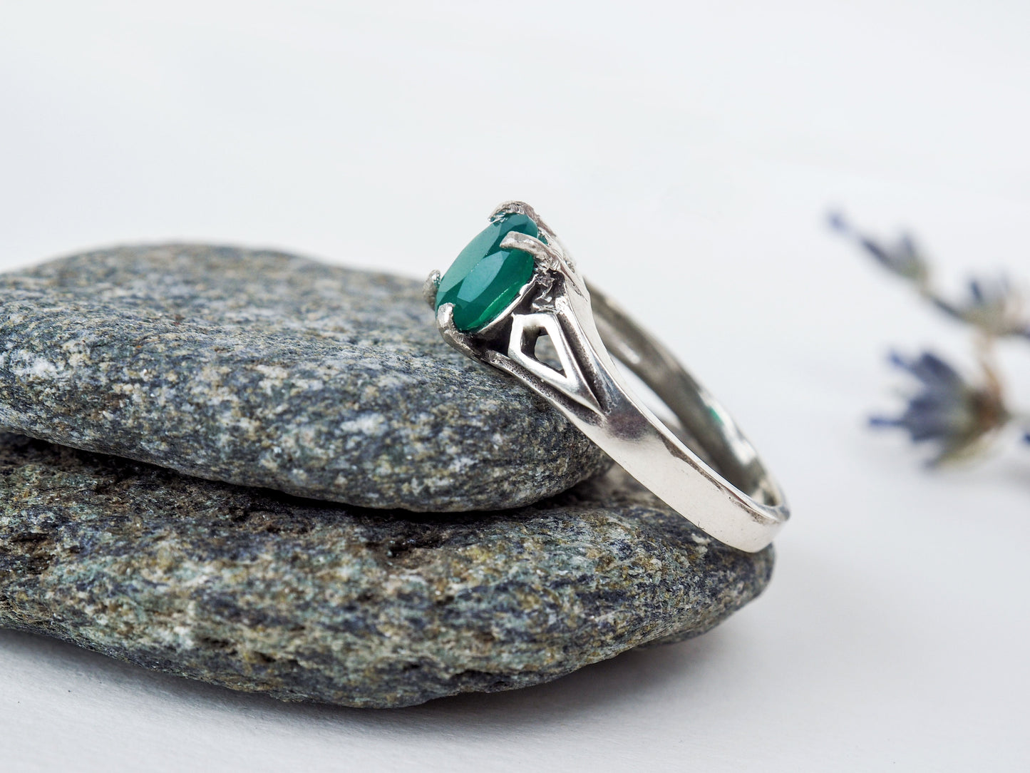 Onora | Green Onyx Ring