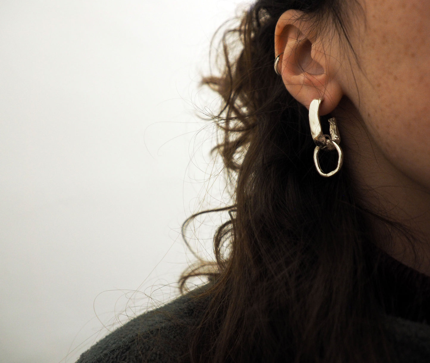 Nexus | Kinetic Hoop Earrings