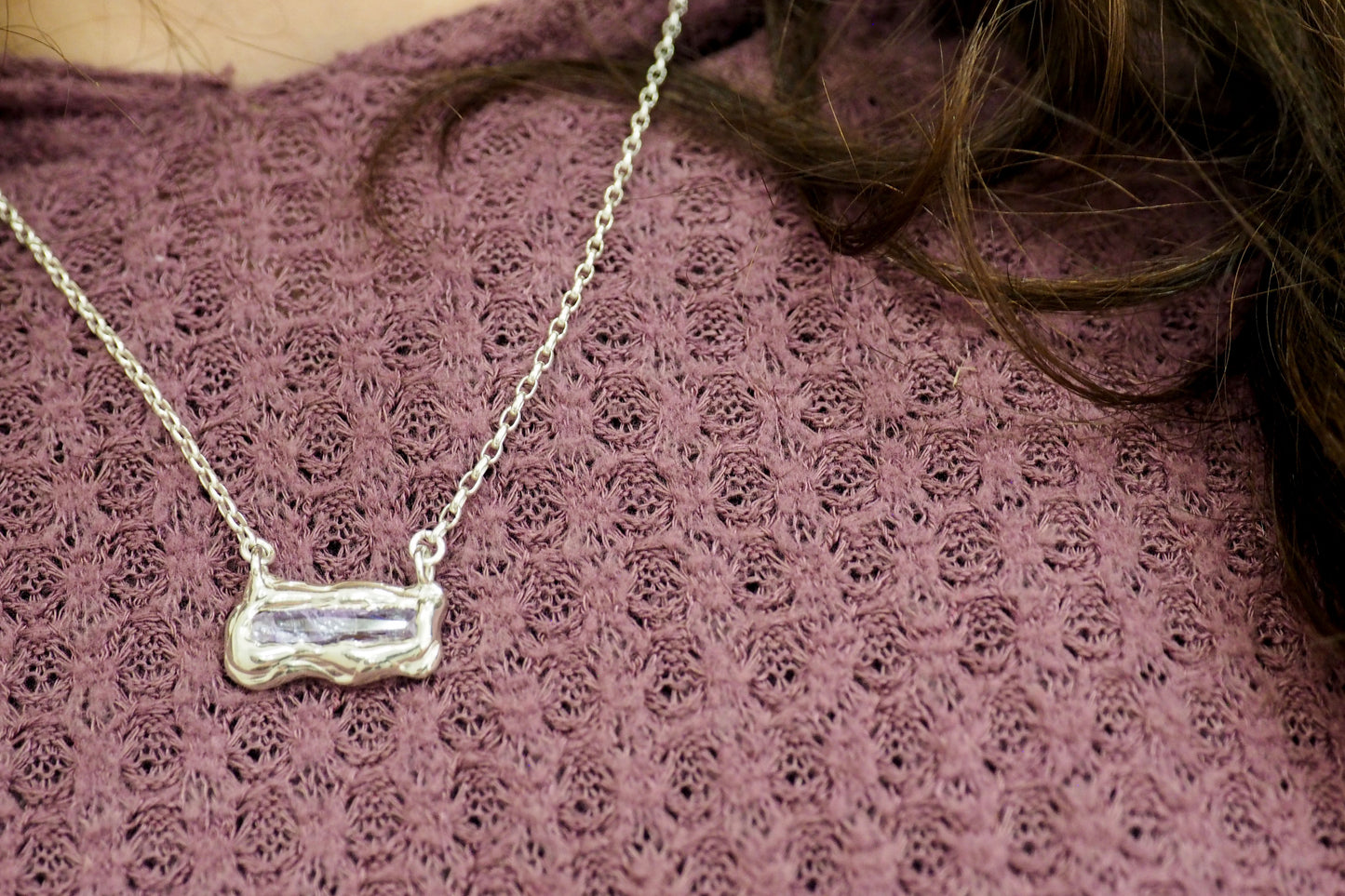 Ingot "Lavender" | Pendant