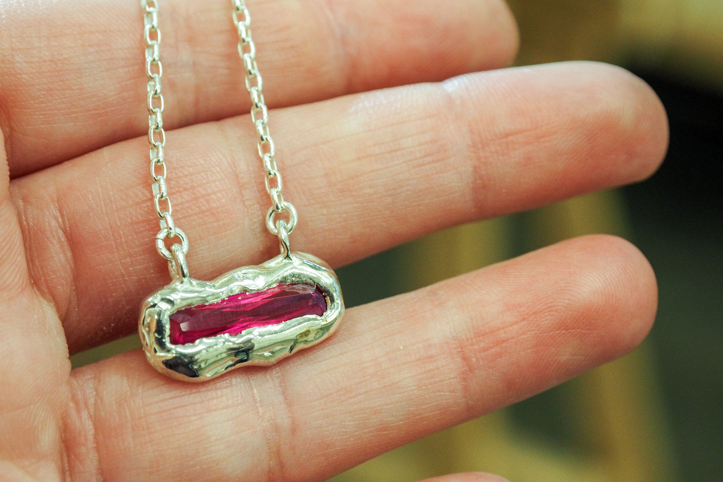 Ingot "Merlot" | Pendant
