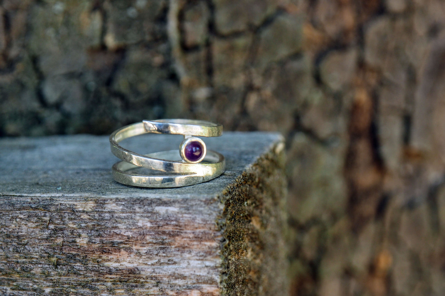 Kaia | Ring with Amethyst