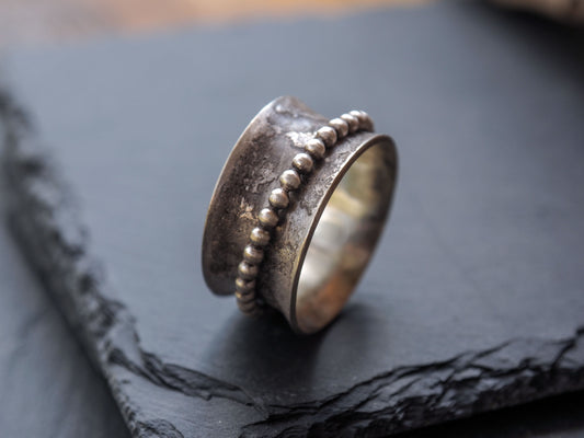 Elaya | Sterling Silver Spinner Ring