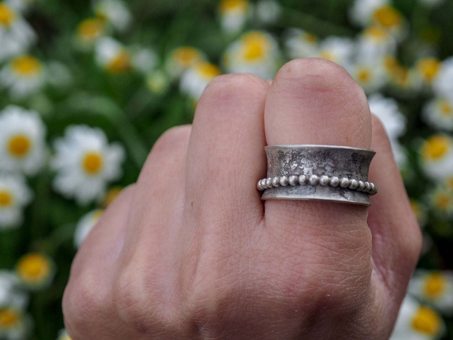 Elaya | Sterling Silver Spinner Ring