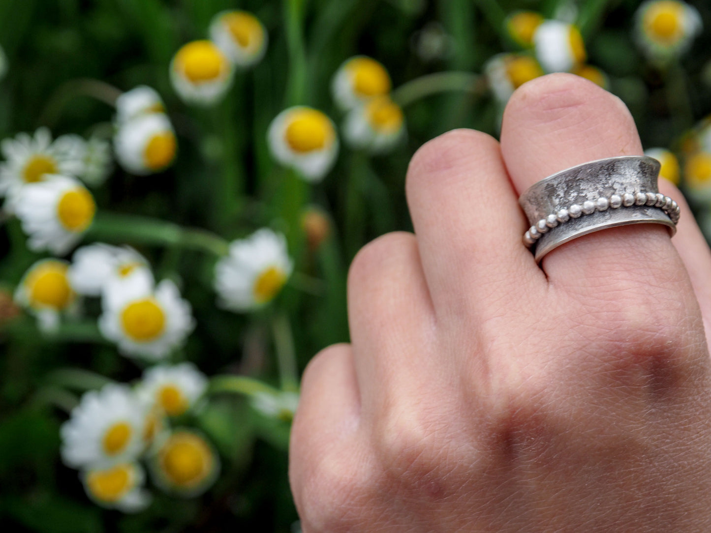 Elaya | Sterling Silver Spinner Ring