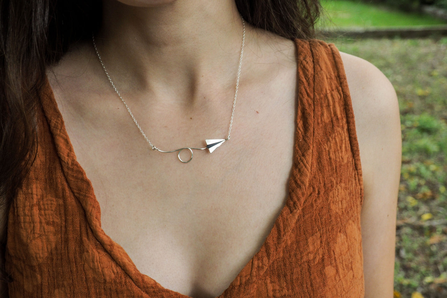 Paper Plane | Necklace