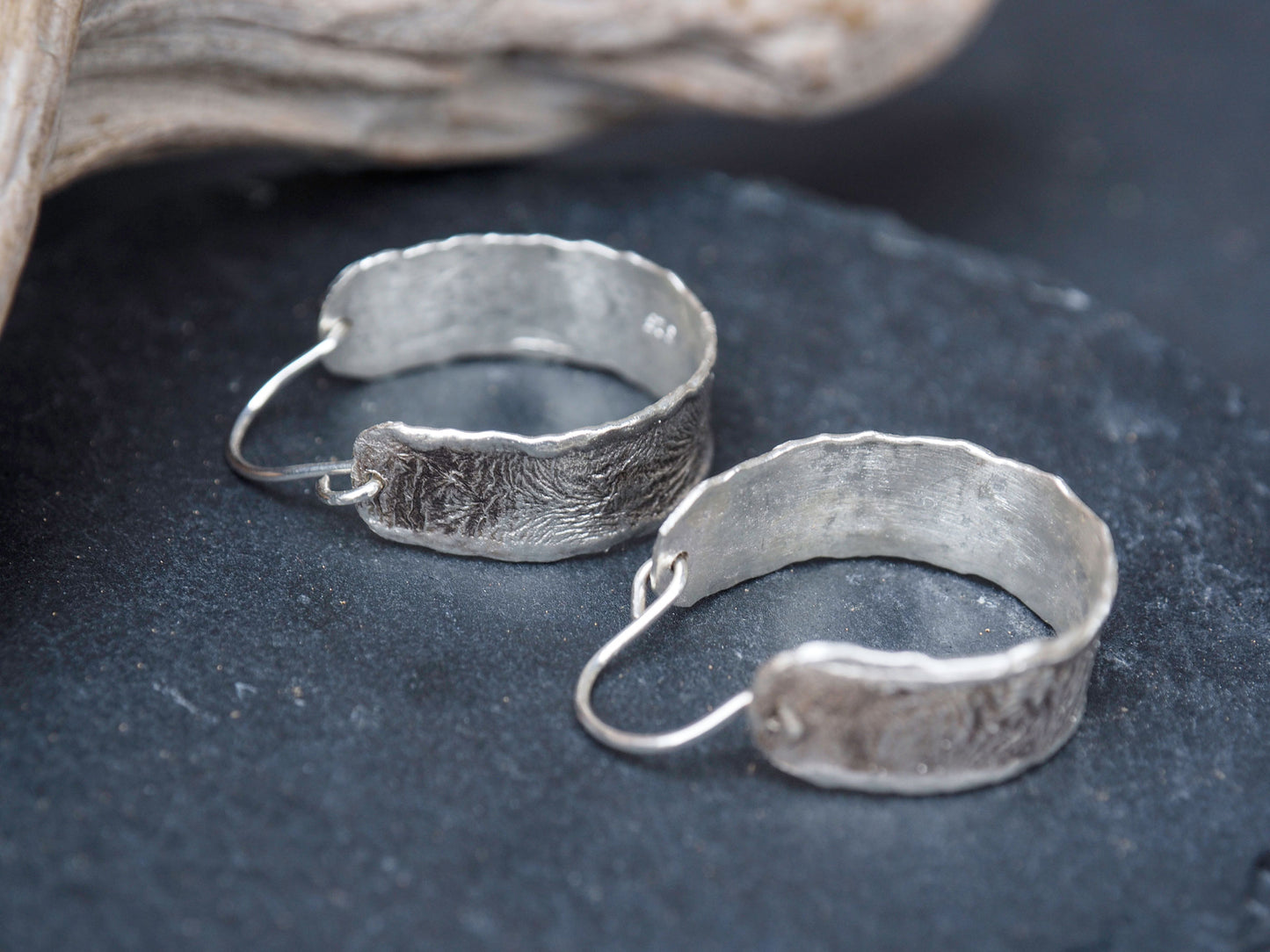 Alma | Sterling Silver Hoop Earrings