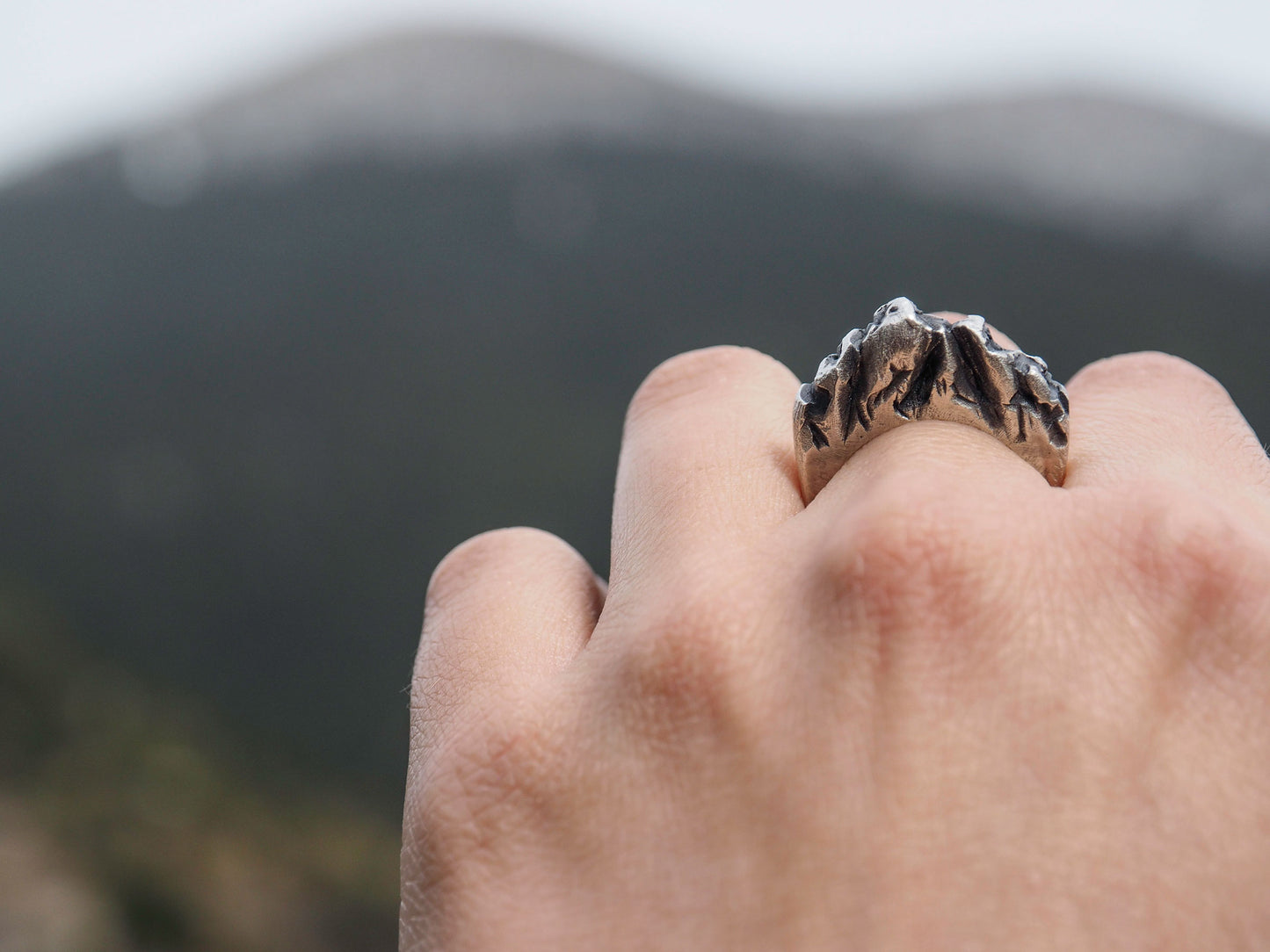 Mountains | Sterling Silver Ring