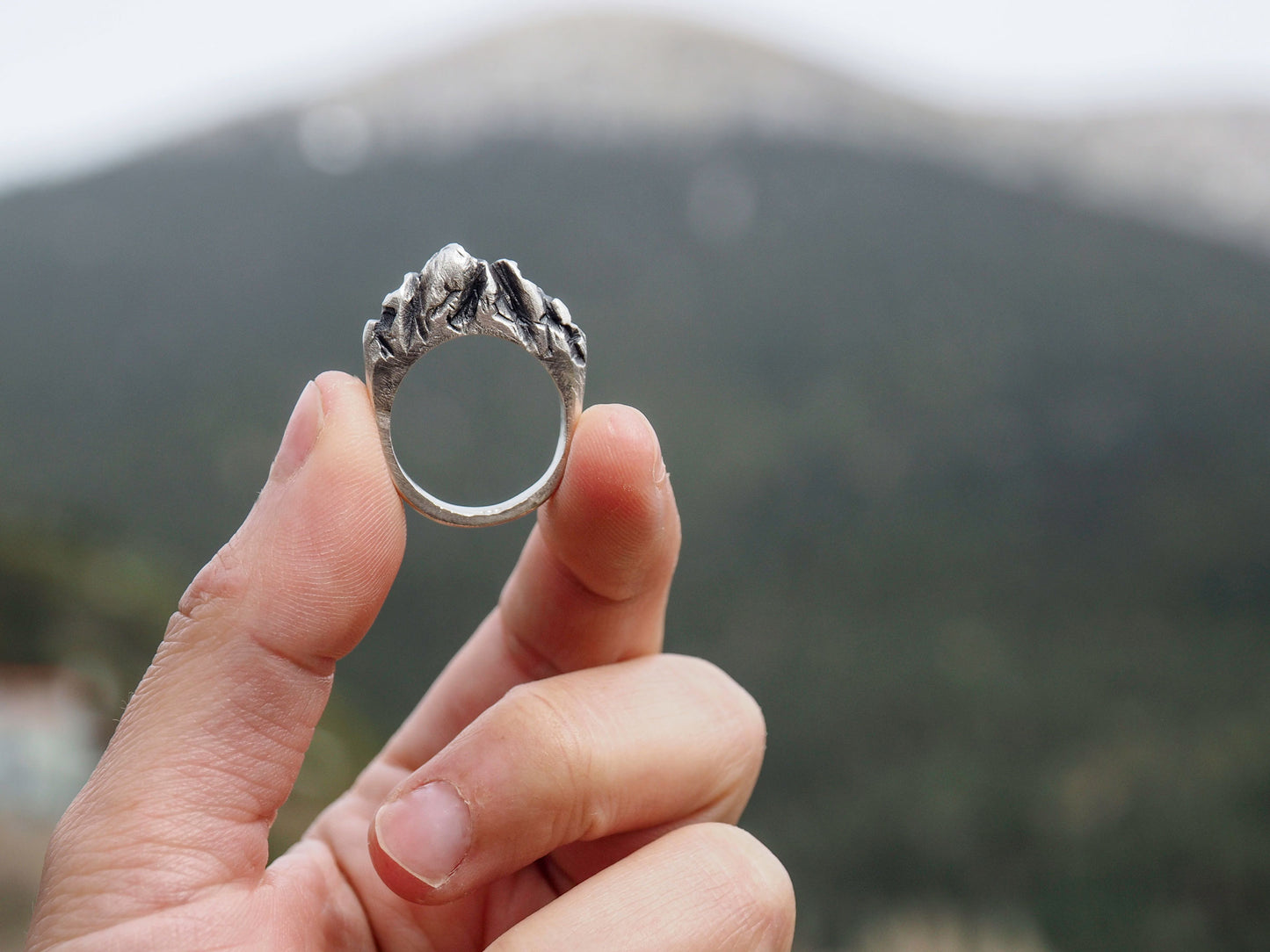 Mountains | Sterling Silver Ring