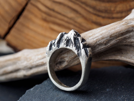 Mountains | Sterling Silver Ring